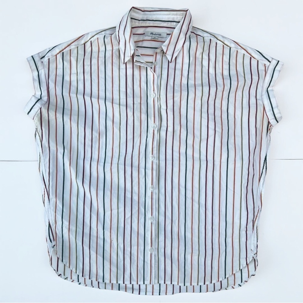 Madewell Striped Button Down Shirt Size XS